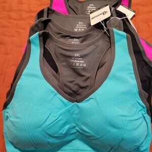 5pk Women's Baomosi Racerback Sports Bras